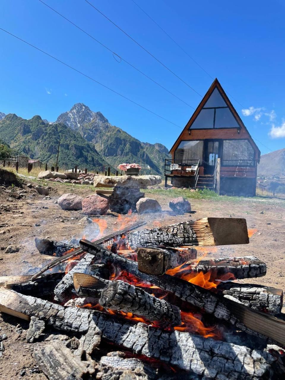 Mtisguli Cottages คัซเบกี ภายนอก รูปภาพ