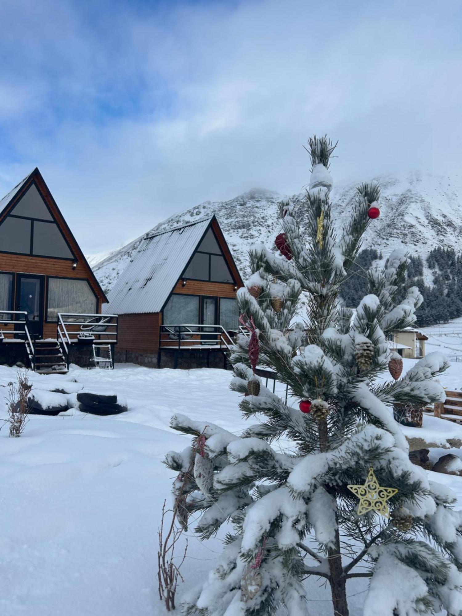 Mtisguli Cottages คัซเบกี ภายนอก รูปภาพ
